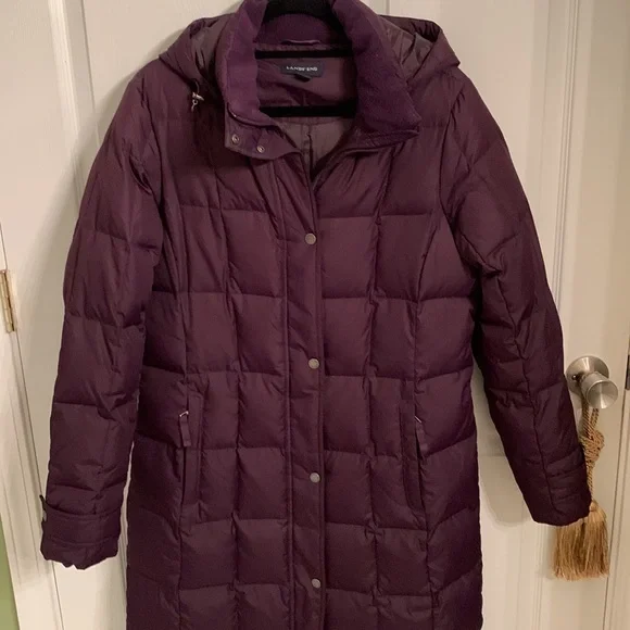 Lands’ End Down maxi coat - Picture 4 of 9